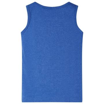 Kids' Tank Top Blue Melange - Comfortable & Stylish Apparel