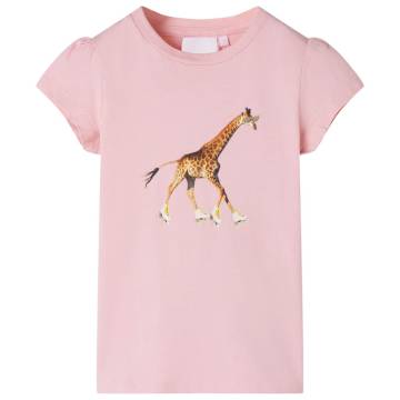 Kids' Light Pink T-shirt 128 - Affordable Quality Wear