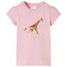 Kids' T-shirt Light Pink 128 Colour pink Size 128 (7-8y) 