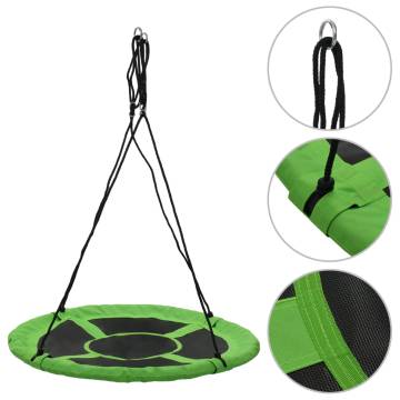 Swing 110 cm Green - Fun & Safe Backyard Play - 100 kg Capacity