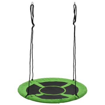 Swing 110 cm Green - Fun & Safe Backyard Play - 100 kg Capacity