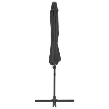 Outdoor Umbrella with Portable Base Anthracite | HipoMarket