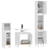 3 Piece White Bathroom Furniture Set - Stylish & Modern