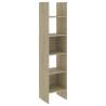 Book Cabinet Sonoma Oak - Stylish Storage Solution | HipoMarket