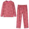 Kids' Pyjamas with Long Sleeves Old Pink 140 Size 140 (9-10y) 