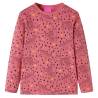 Kids' Long Sleeve Pyjamas - Old Pink, Size 140 | HipoMarket