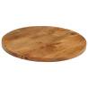 Round Solid Wood Mango Table Top Ø 60x2.5 cm | HipoMarket