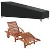 Durable 2 pcs Sun Lounger Covers - 420D Oxford Fabric