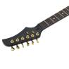 Beginner Electric Guitar with Bag - Black & Gold 39" | HipoMarket