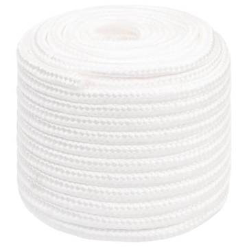 Boat Rope Full White 16mm 50m - Durable Polypropylene