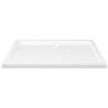 Rectangular ABS Shower Base Tray White 70x100 cm - Durable & Stylish