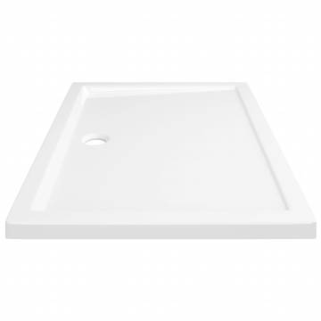 Rectangular ABS Shower Base Tray White 70x100 cm - Durable & Stylish