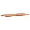 Solid Wood Beech Desk Top - 110x(50-55)x2.5 cm | Hipomarket