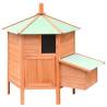 Quality Solid Pine Chicken Cage | 126x117x125 cm