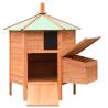 Quality Solid Pine Chicken Cage | 126x117x125 cm