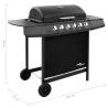 Gas BBQ Grill with 6 Burners - Perfect for Outdoor Cooking