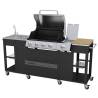 Outdoor Kitchen Barbecue Montana with 4 Burners - Hipo Market