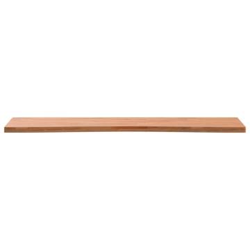 Solid Beech Desk Top - 110x(55-60)x2.5 cm | HipoMarket