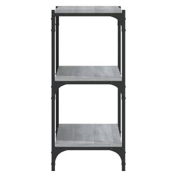 Book Cabinet Grey Sonoma 100x33x70.5cm - Stylish Storage Solution