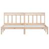 Super King Size Solid Wood Bed Frame 180x200 cm | HipoMarket