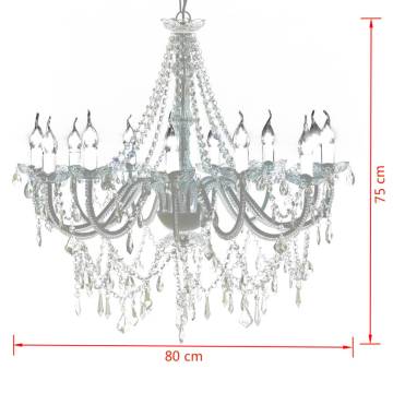 Stunning Chandelier with 1600 Crystals - Luxury Lighting