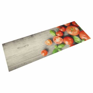 Kitchen Rug Washable Tomatoes 60x180 cm | Hipomarket