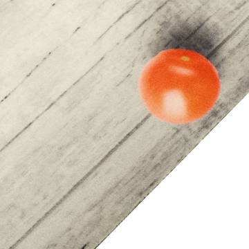 Kitchen Rug Washable Tomatoes 60x180 cm | Hipomarket