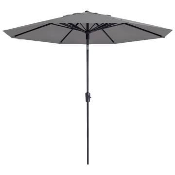 Madison Parasol Paros II Luxe 300 cm - Light Grey