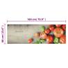 Kitchen Rug Washable Tomatoes 60x180 cm | Hipomarket