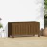 Garden Storage Box Honey Brown - Solid Pine, 108x42.5x54 cm