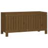 Garden Storage Box Honey Brown - Solid Pine, 108x42.5x54 cm