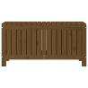 Garden Storage Box Honey Brown - Solid Pine, 108x42.5x54 cm