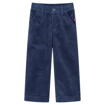 Kids' Corduroy Pants Navy - Size 128 | Affordable Quality Wear