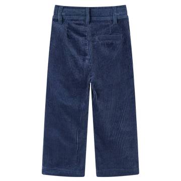 Kids' Corduroy Pants Navy - Size 128 | Affordable Quality Wear