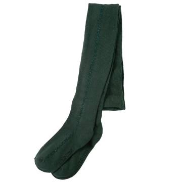 Kids' Dark Green Pantyhose - Quality Tights Size 140