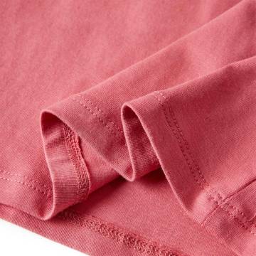 Kids' Long Sleeve T-Shirt, Old Pink - Affordable Quality