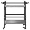 Kitchen Trolley Grey Sonoma - 82x40x78.5 cm Engineered Wood