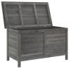 Garden Storage Box Anthracite - Solid Wood Fir 99x49.5x58.5 cm