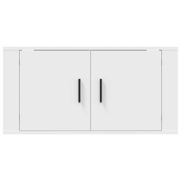 Wall Mounted TV Cabinet White - Stylish & Practical Storage