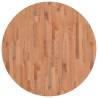 Table Top Ø90x4 cm Round Solid Wood Beech - Hipo Market