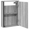 Bathroom Mirror Cabinet Grey Sonoma - 42x12x60 cm