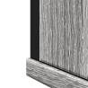 Bathroom Mirror Cabinet Grey Sonoma - 42x12x60 cm