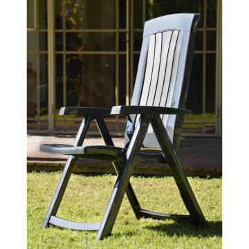 Keter Reclining Garden Chairs Corsica - 2 pcs Grey