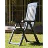 Keter Reclining Garden Chairs Corsica - 2 pcs Grey