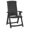 Keter Reclining Garden Chairs Corsica - 2 pcs Grey