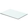 Modern Glass Shelves 40x20 cm - 2 Pcs Panel | Hipo Market