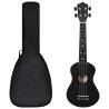 Soprano Ukulele Set with Bag for Kids Black 23" Colour black Size 23" 