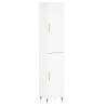 Elegant Highboard in White - Stylish Storage Solution