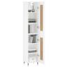 Elegant Highboard in White - Stylish Storage Solution