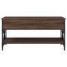 Stylish Brown Oak Coffee Table - 100x50x50 cm